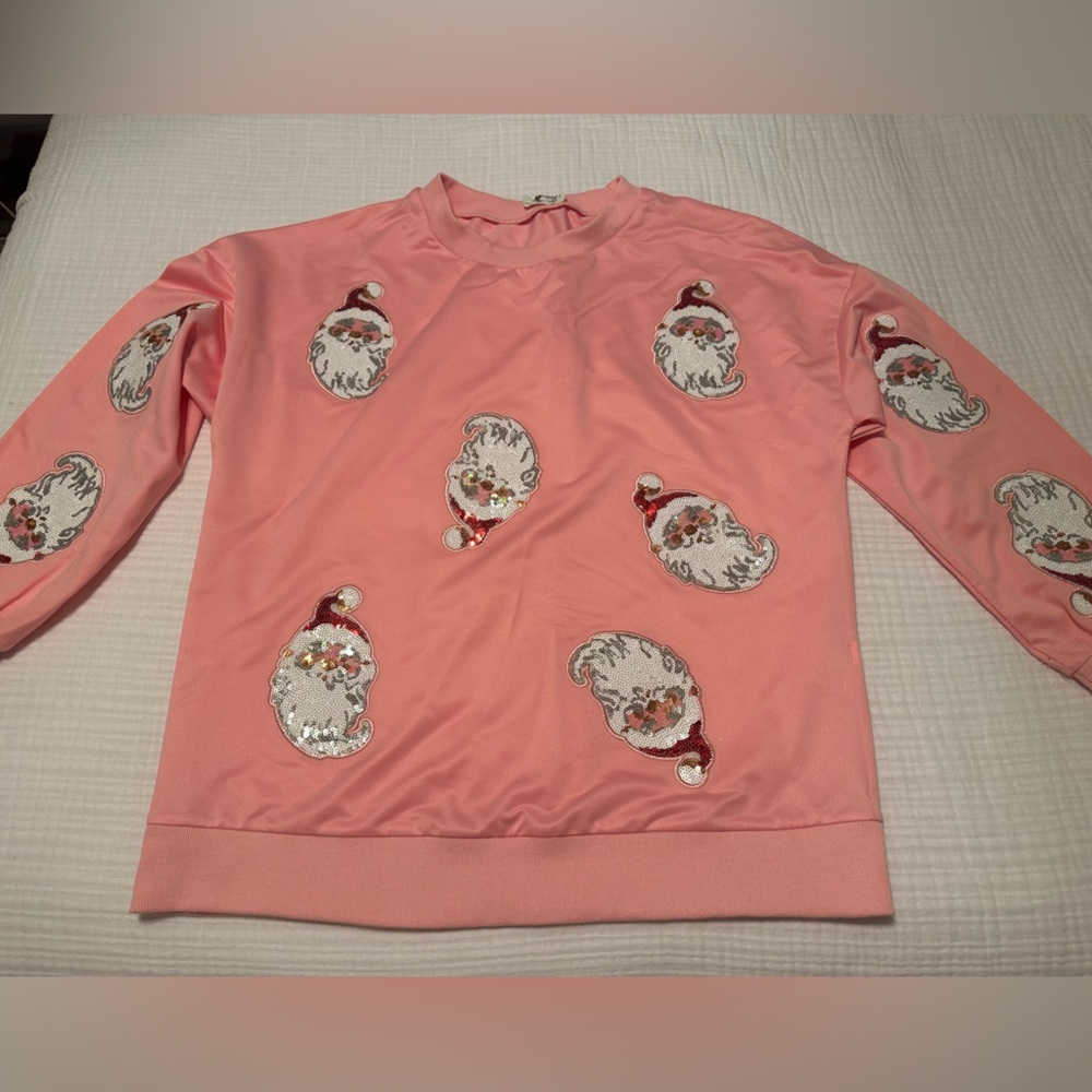 Santa Long Sleeve Sweatshirt